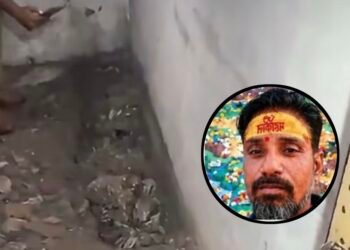 आगरा में सनसनीखेज हत्याकांड, बाथरूम के फर्श के नीचे मिला युवक का शव; पत्नी और उसके कथित प्रेमी पर हत्या का आरोप